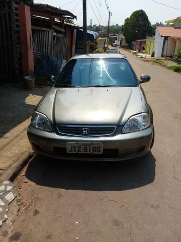 Carro Honda civic Ano 2000 completo 4 portas documento Quitado! - Foto 2