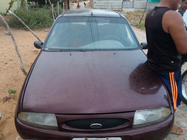 Vendo fiesta 98 ou troco numa shineray fenix gold - Foto 2