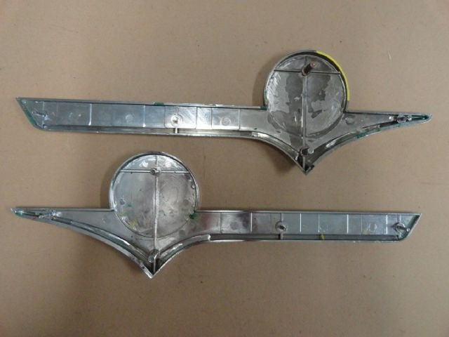 Emblema Da Ford F-100 1958 À 1961 Lateral Capô Importado Par - Foto 4