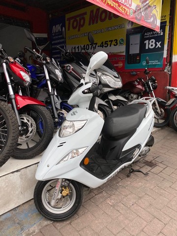 SUZUKI BURGMAN 125 BRANCA 2015, OTIMO ESTADO DE CONSERVAÇÃO !!! TOP MOTOS