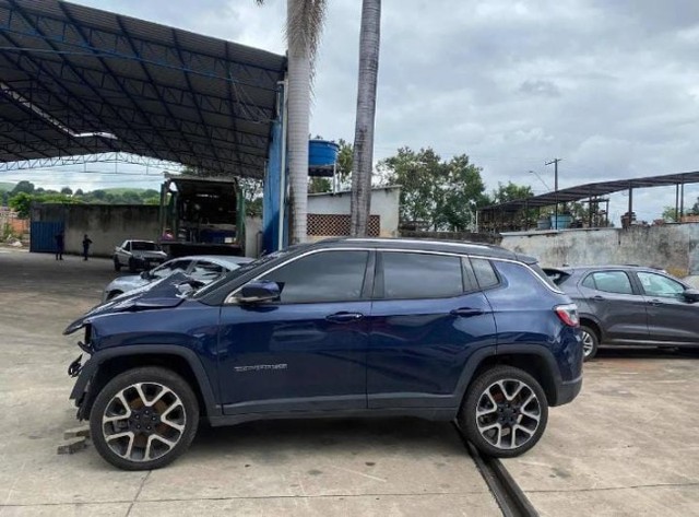 Jeep Compass 2.0 Flex 2021 Motor Retrovisor Farol Porta Airbag Capo Lanterna Sucata - Foto 5