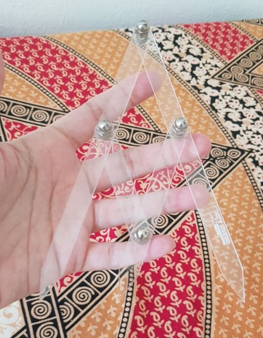 Kit sobrancelhas: Régua Diamante Design De Sobrancelhas Microblanding + Brinde - Foto 3