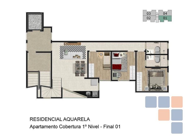 Apartamento Garden à venda, 67 m² por R$ 668.400,00 - Fernão Dias - Belo Horizonte/MG - Foto 7