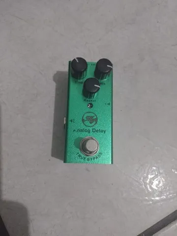 Pedal analog delay effects para guitarra violão
