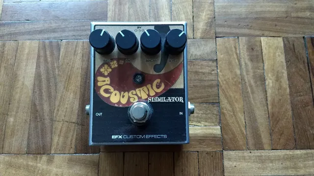 Pedal Acoustic Simulator - EFX Pedais
