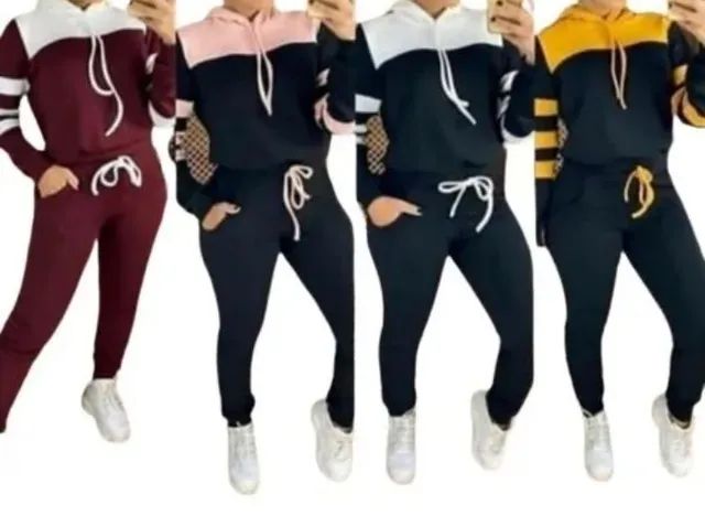 Conjunto feminina moletom