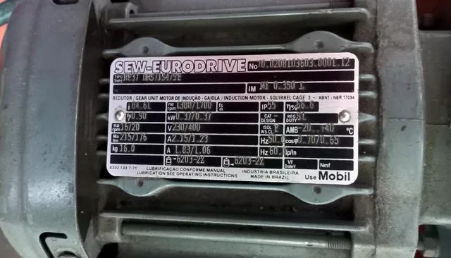 Sew - Eurodrive (Meio Cavalo) - Foto 3