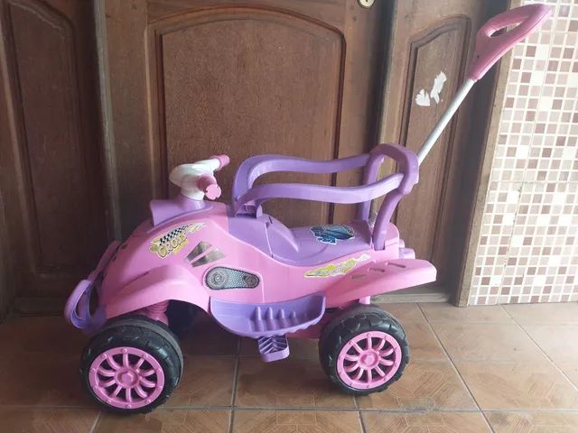 Veiculo Motoca Quadriciclo Cross Turbo Calesita Pink