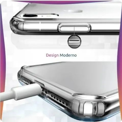Capinha Anti Impacto Transparente Compatível iPhone XS Max - Foto 5