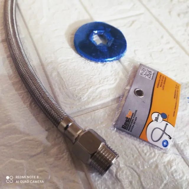 Mangueira Flexivel Malha De Aço Bfh1743 30cm64728760039810120