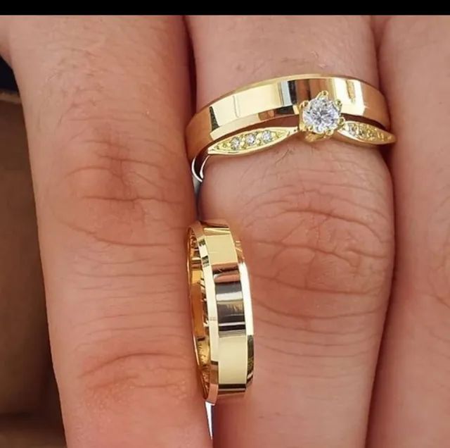 Alianças Modelos Diversos Personalizados Garantia  - Foto 3