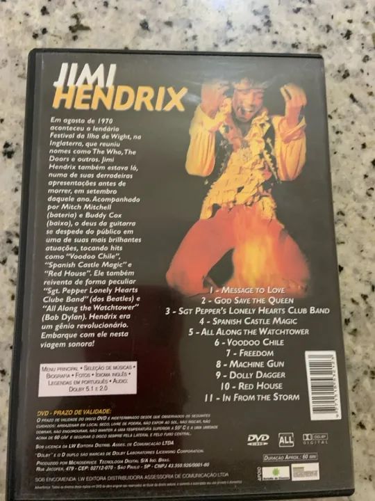 DVD jimi Hendrix - Foto 3