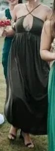 vestido P longo - verde musgo - Foto 3