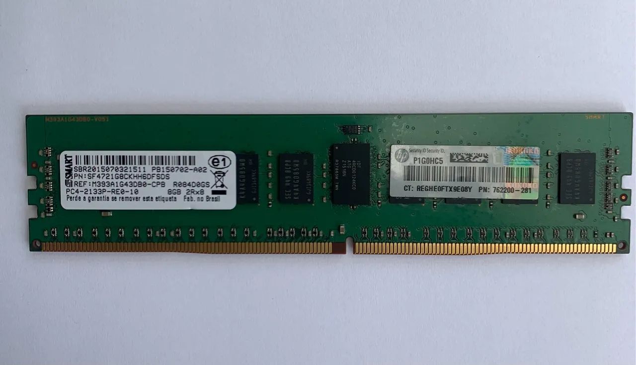 Memória Servidor HP DDR4 8GB PC4  - Foto 5
