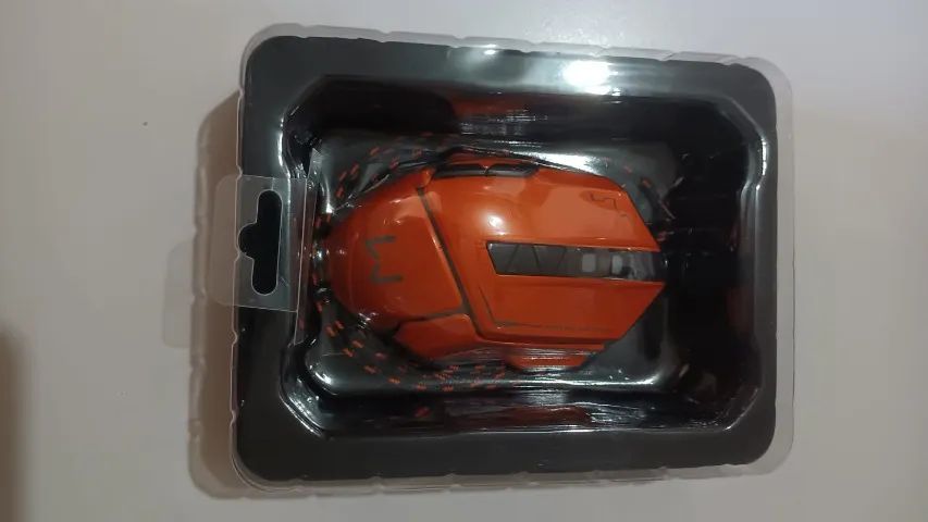 Mouse Gamer Warrior 3.200dpi usb Laranja - Foto 2