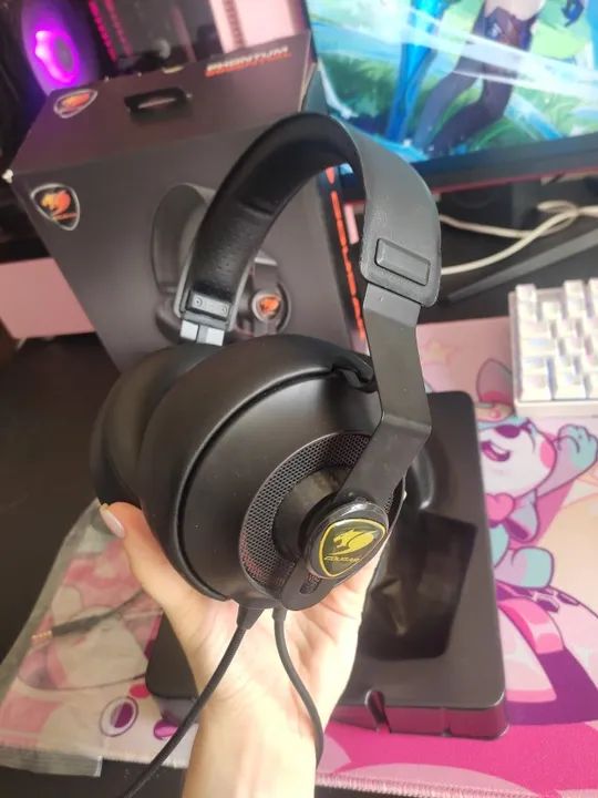 Headset Gamer Cougar Phontum Essential Black - Foto 3