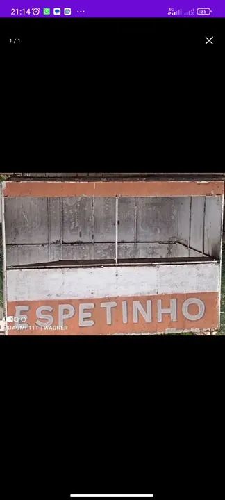 Trailer e carrinho de água de coco 