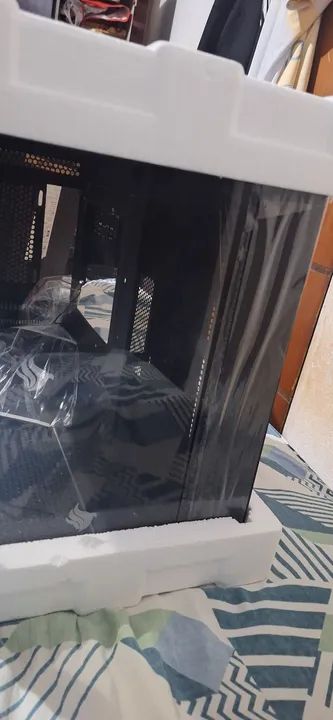 Gabinete Gamer PC Preto - Foto 4