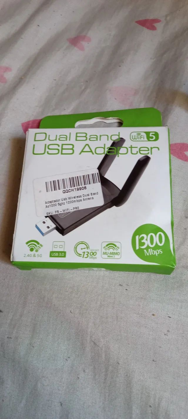 USB Adaptador, novo na caixa - Foto 3