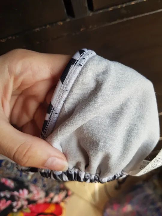 Parte superior do Biquíni Preto e Branco - Foto 2