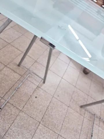 Prateleira Cromada com Vidro Jateado - Foto 4