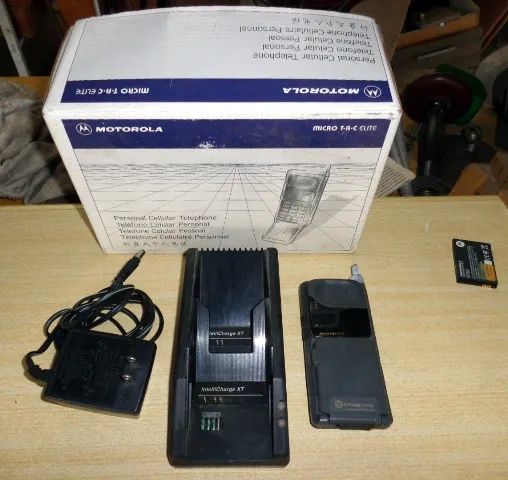 Motorola Micro T.A.C. Elite - Personal Cellular Telephone -  U.S.A (Item p/ Colecionador)r - Foto 6