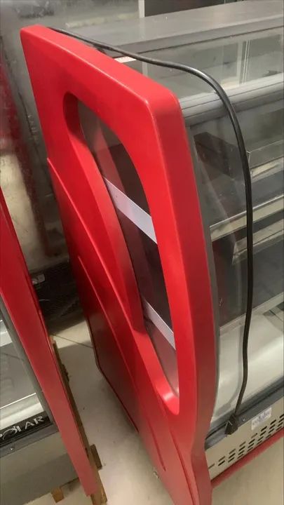 Balcão Avícola Standard Ecav 175 Vermelho Polar Usado - 127v - Foto 4