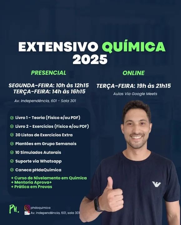 EXTENSIVO QUÍMICA 2025