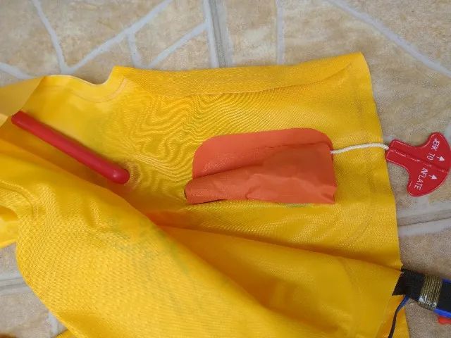 Colete salva vidas de avião inflável Automático - Foto 4