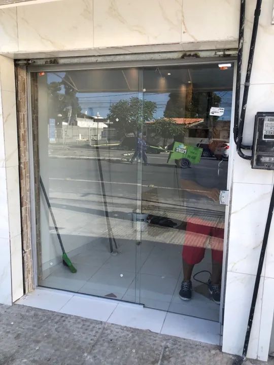 Porta de vidro para salas e comércios  - Foto 4