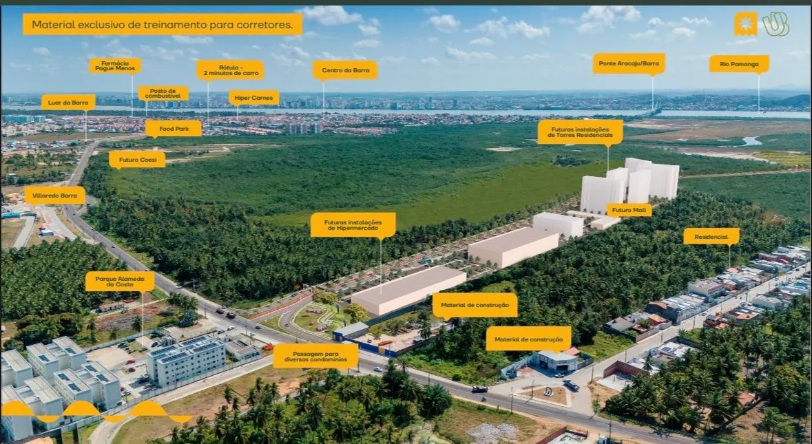 Lançamento na Barra dos Coqueiros. Loteamento com acesso ao Rio. - Foto 2