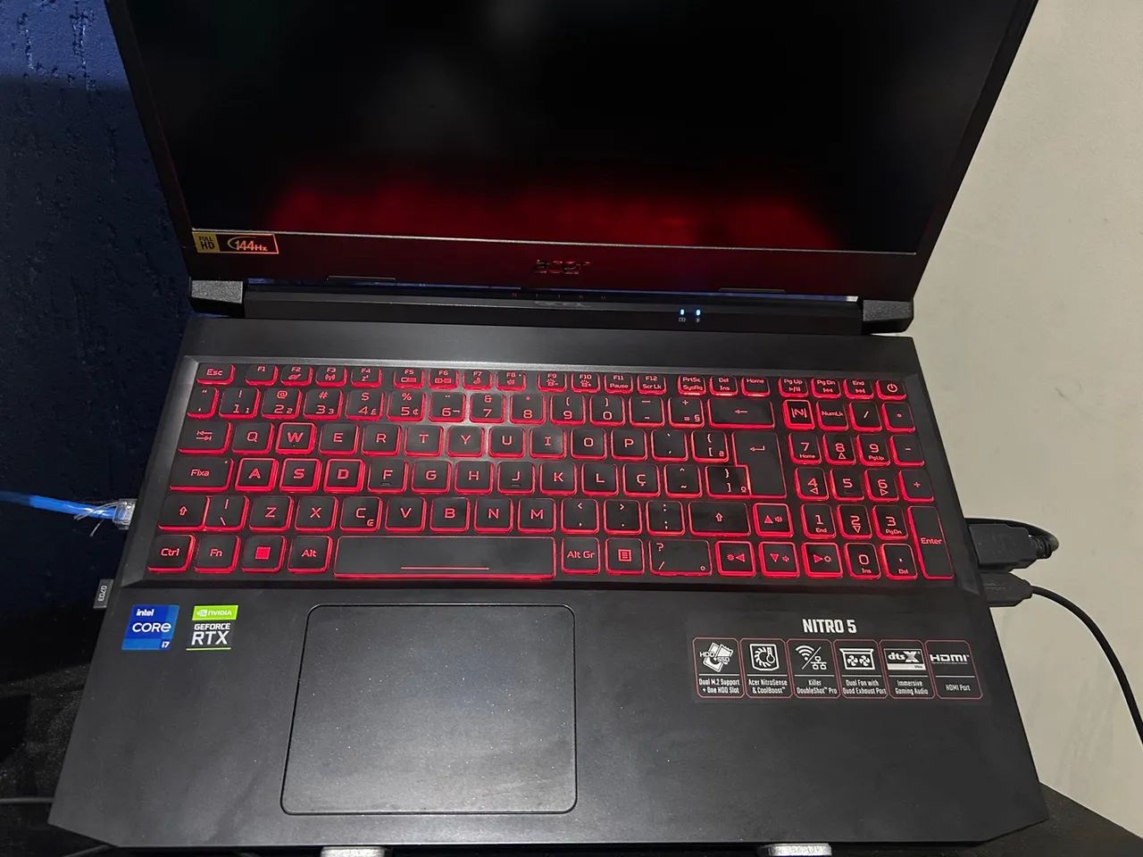 Acer Nitro 5 - i7 11800H, 32GB RAM, GeForce 3050, 1tb SSD - Foto 3
