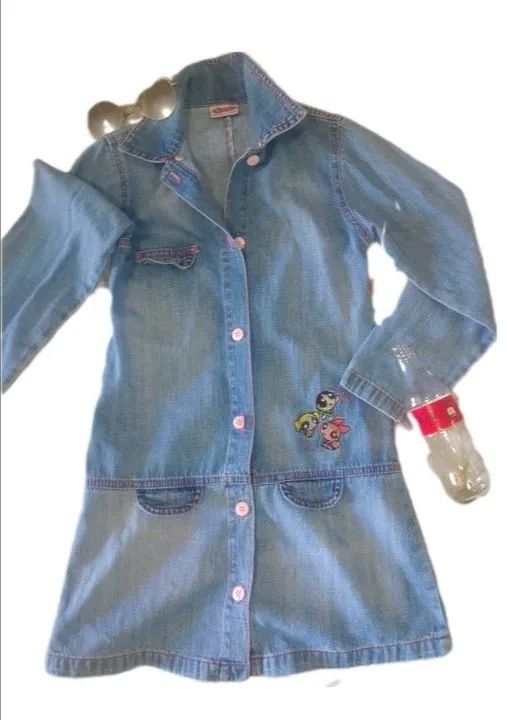 Jaqueta jeans infantil superpoderosas Riachuelo 