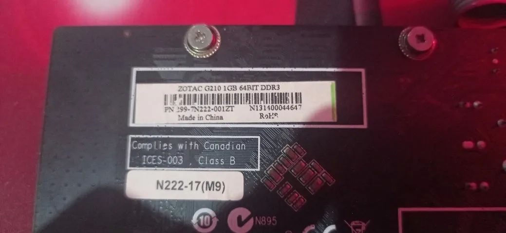 placa de video gt 210 1gb - Foto 4