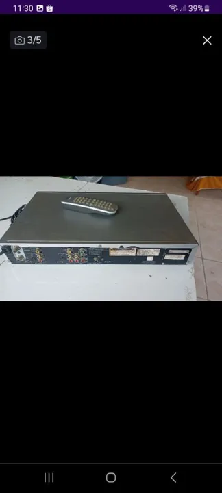 gravador de dvd Philips<br>