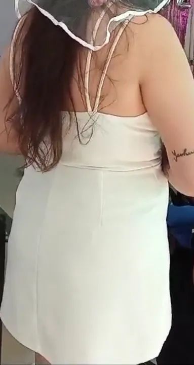 Vestido branco short saia - Foto 3