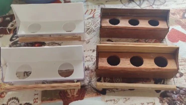 kit 14 acessórios para gaiolas - Foto 2