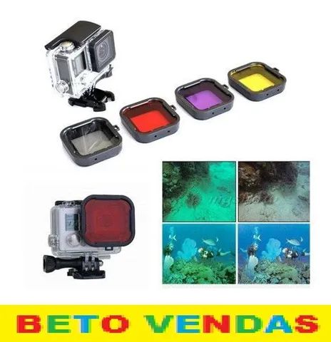 Filtros Polarizador Para Gopro 3 e 4