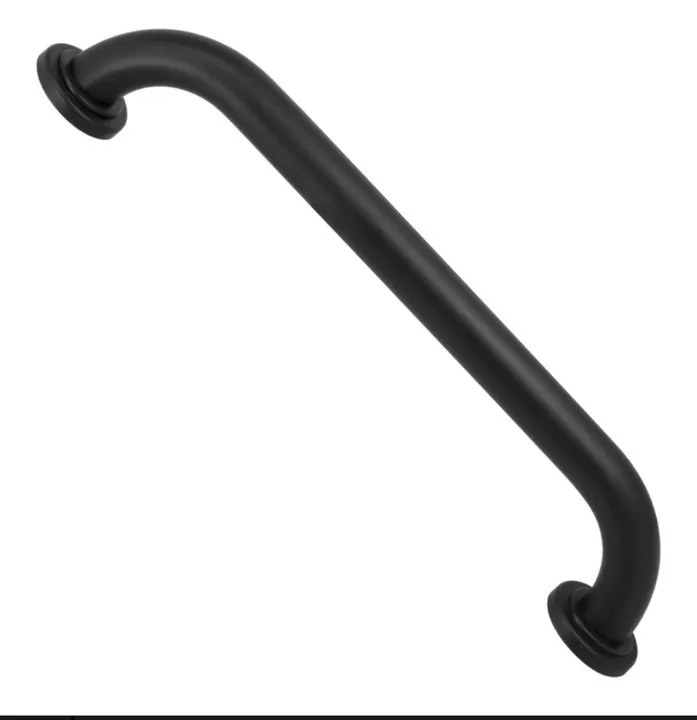 Barra Alça De Apoio Preto P/ Banheiro Idoso Deficiente 50cm