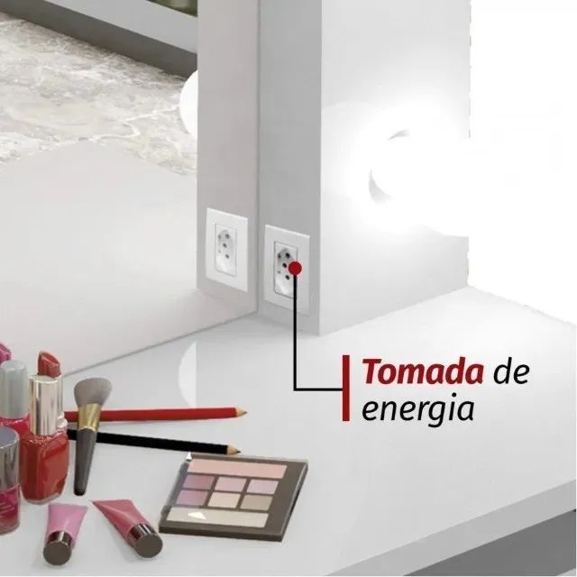Penteadeira Camarin com LED e Espelho. São Produtos Novos Direto da Fábrica P/Sua Casa! - Foto 5