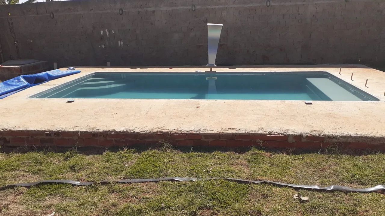 Piscina de fibra 6 metros 