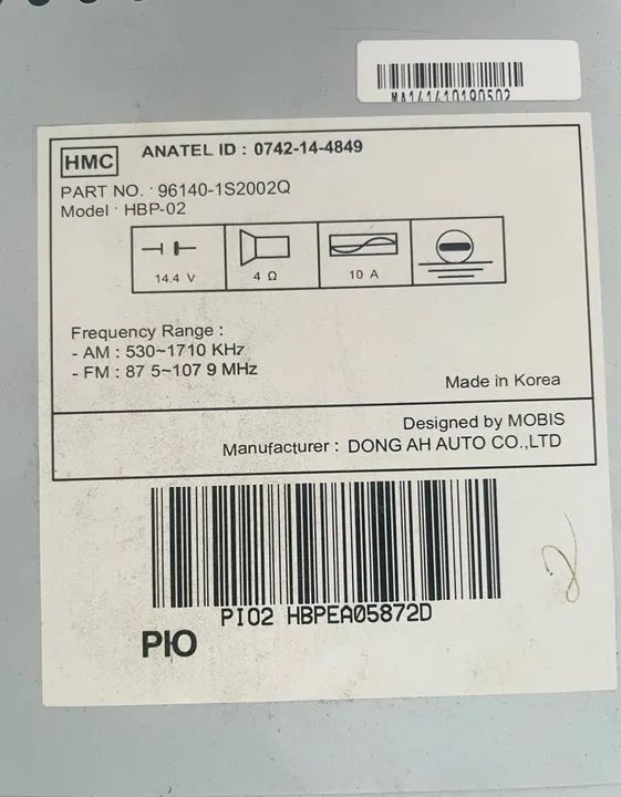 Som original Hb20 2015 - Foto 6