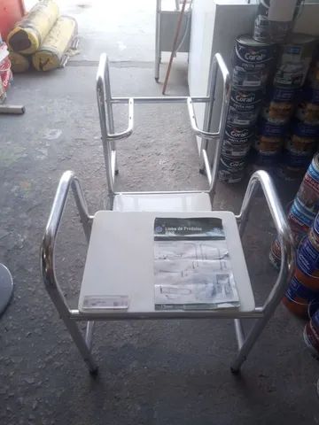 Cadeira de banho inox ideal para idosos