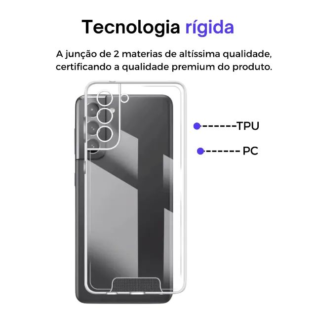 Capa Space Transparente Para Samsung ( Linha A ) - Foto 5