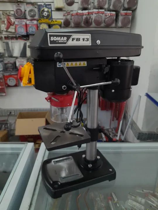 Furadeira de bancada FB 13 Somar Schulz 1/3 cv 220V - Foto 2