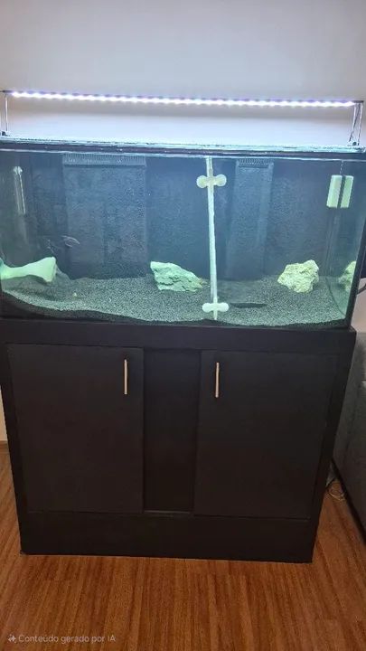 Aquário 200 litros com móvel e sump