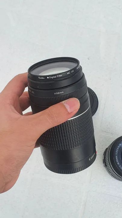 Lente Canon 75-300mm F/4-5.6 III USM - Foto 5