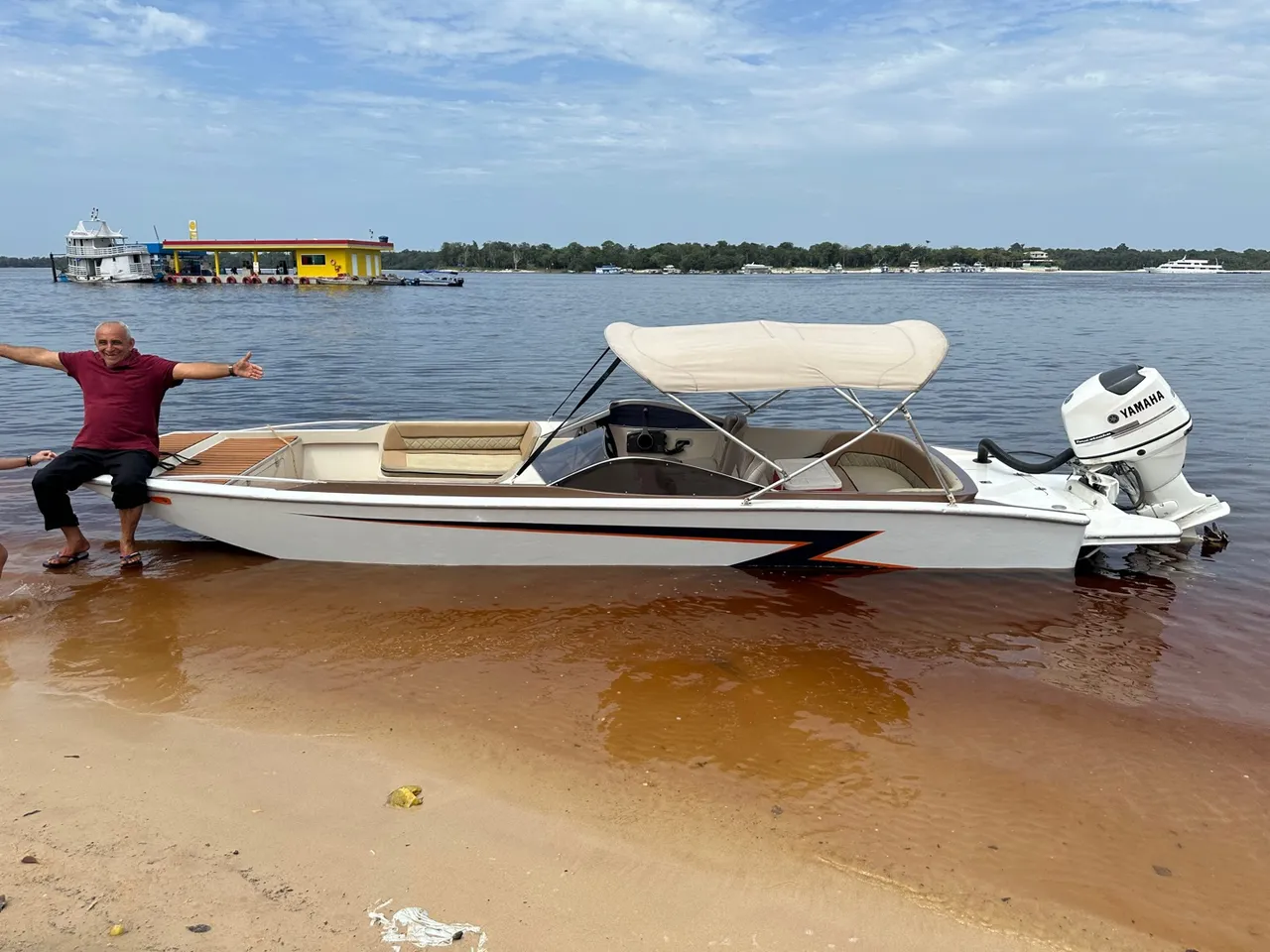 Lancha completa 70 mil