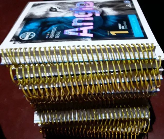 Anglo Caderno De Estudo, E Do Aluno 1° Série Do Ensino Médio - 12 Volumes - Ano 2021 - Foto 2