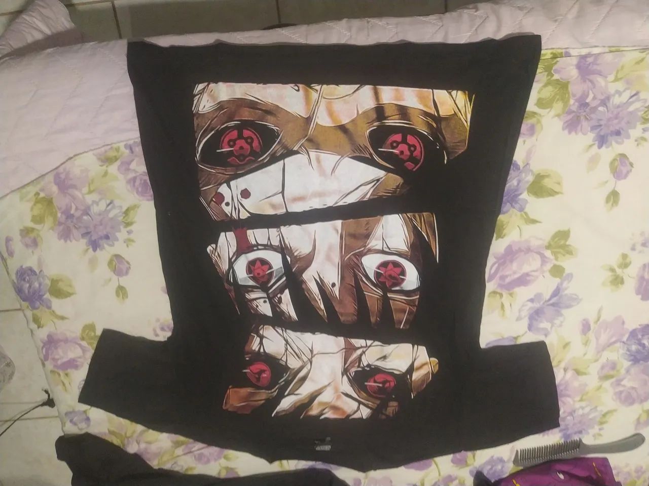 Camiseta Manga Curta Naruto - Foto 3